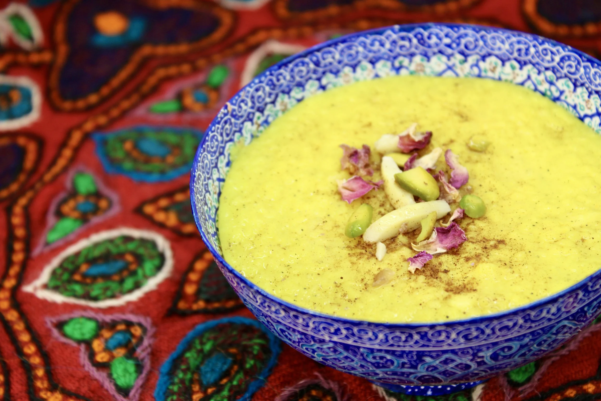 Saffron Rice Pudding