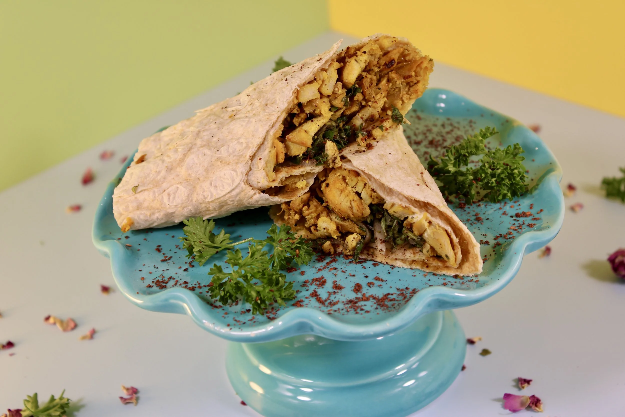 Chicken Shawarma Lavash Wrap