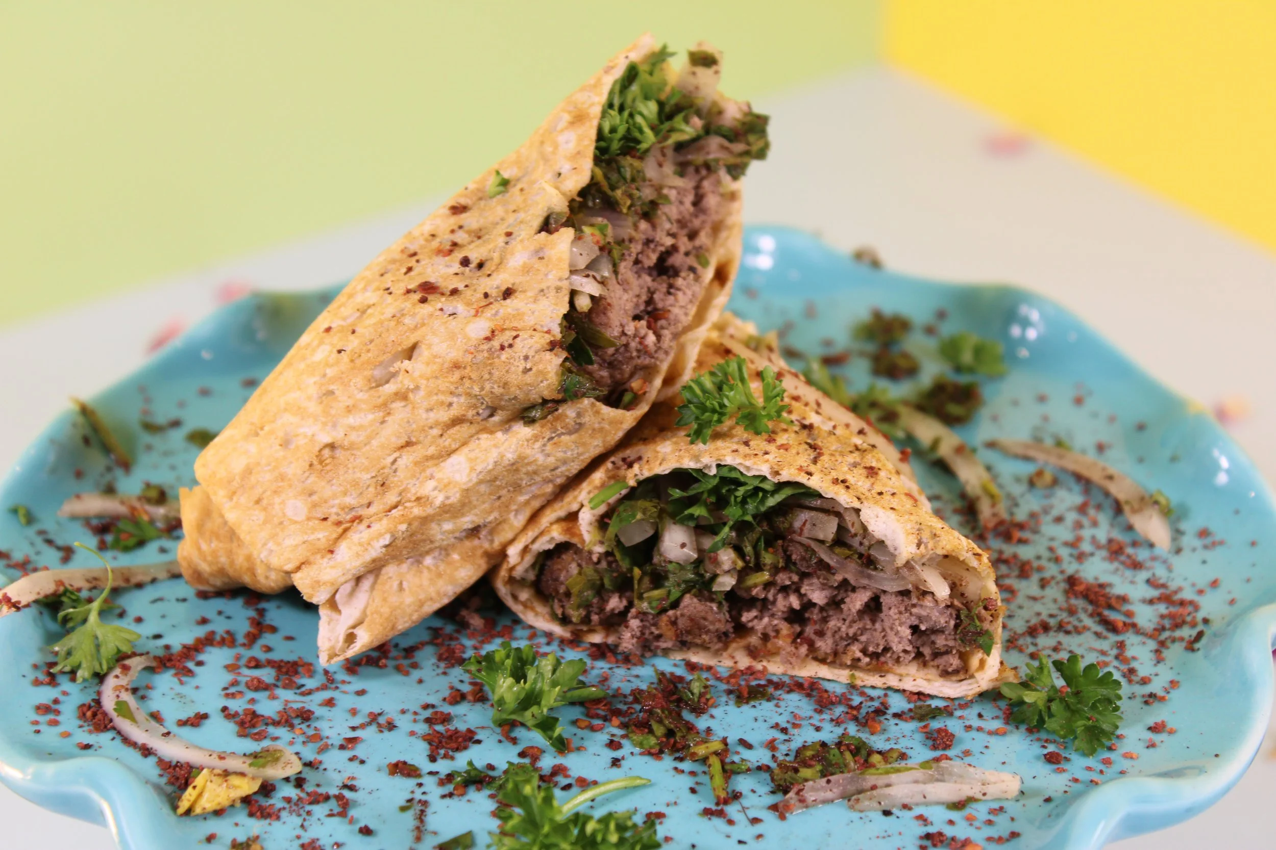 Beef Kabob Lavash Wrap