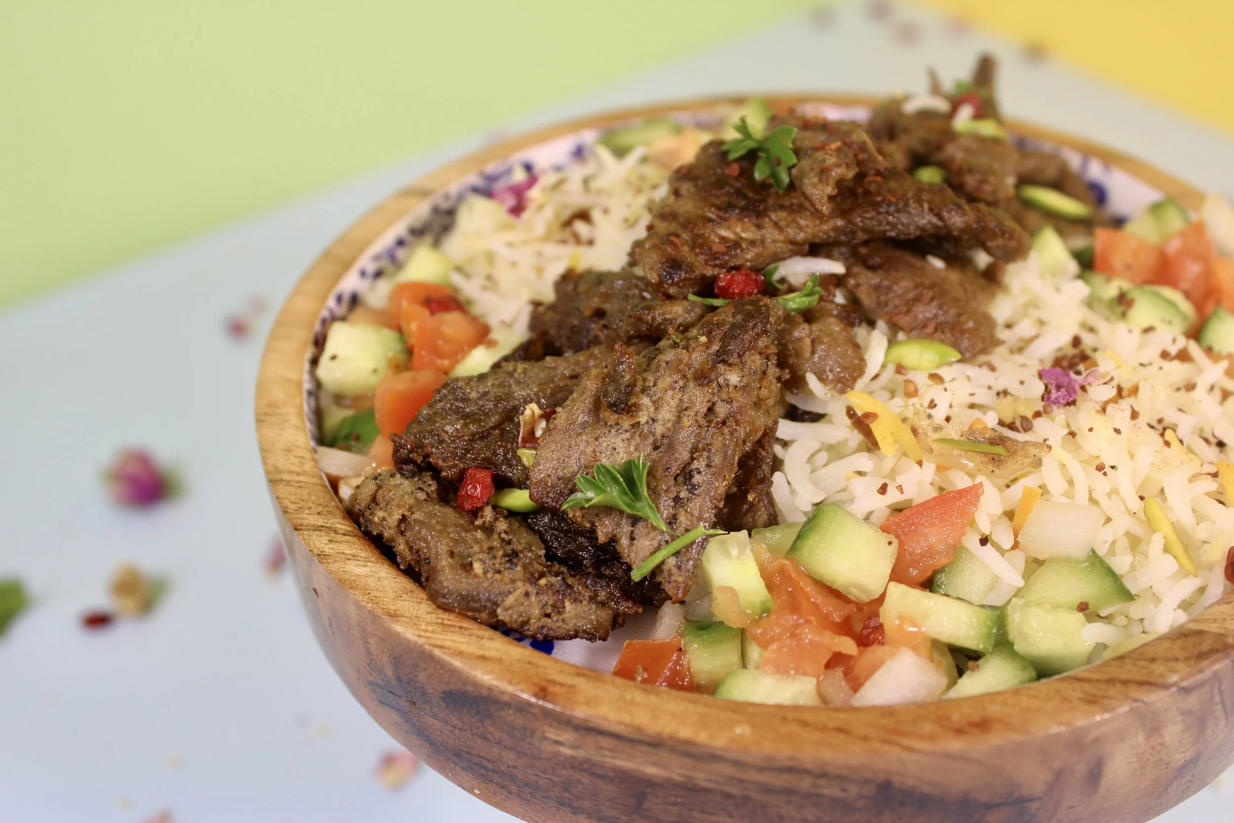 KUKU Beef Rice Bowl